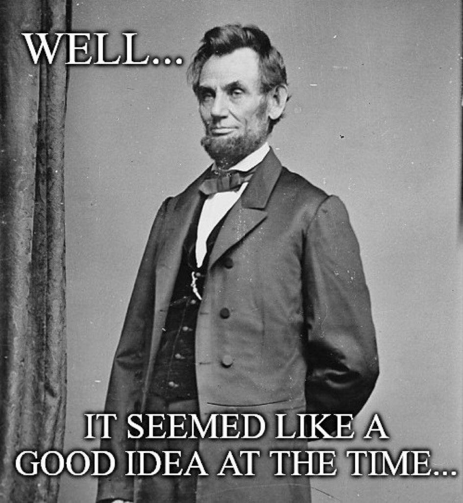 WELL... IT SEEMED LIKE A GOOD IDEA AT THE TIME...