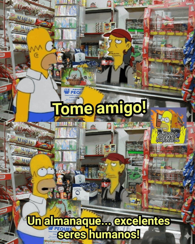 Tome amigo! Un almanaque... excelentes seres humanos! ABAR PEQ. EL AUTOBÚS QUE TENÍA QUE IR RÁPIDO.