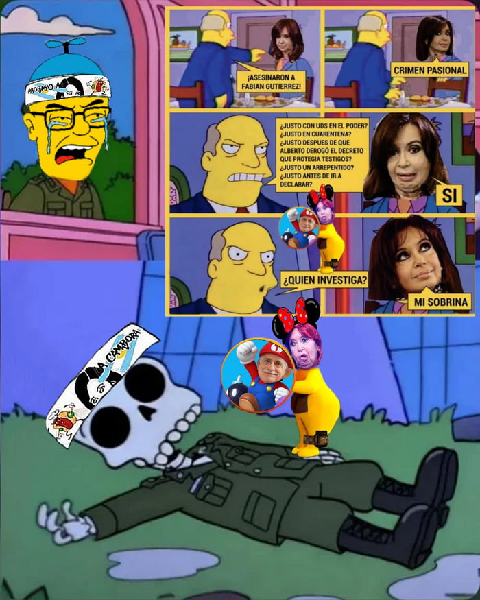 ¡ASESINARON A FABIAN GUTIERREZ! CRIMEN PASIONAL ¿JUSTO CON UDS EN EL PODER? ¿JUSTO EN CUARENTENA? ¿JUSTO DESPUÉS DE QUE ALBERTO DEROGÓ EL DECRETO QUE PROTEGÍA TESTIGOS? ¿JUSTO UN ARREPENTIDO? ¿JUSTO ANTES DE IR A DECLARAR? SI ¿QUIEN INVESTIGA? MI SOBRINA LA CÁMPORA ARGENTINA