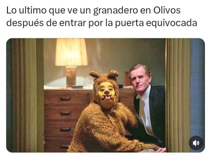 Lo ultimo que ve un granadero en Olivos después de entrar por la puerta equivocada