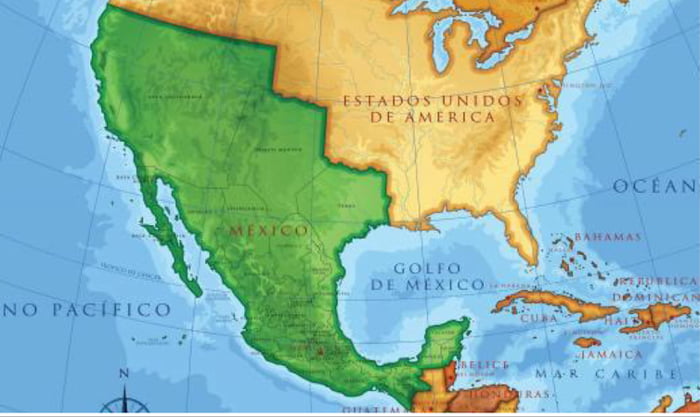 ESTADOS UNIDOS DE AMÉRICA, MÉXICO, GOLFO DE MÉXICO, OCÉANO PACÍFICO, OCÉAN, BAHAMAS, CUBA, JAMAICA, REPÚBLICA DOMINICANA, HAITÍ, BELICE, HONDURAS, GUATEMALA, MAR CARIBE