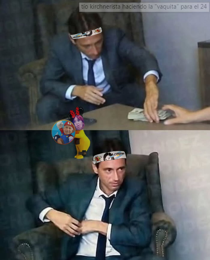 tío kirchnerista haciendo la 
