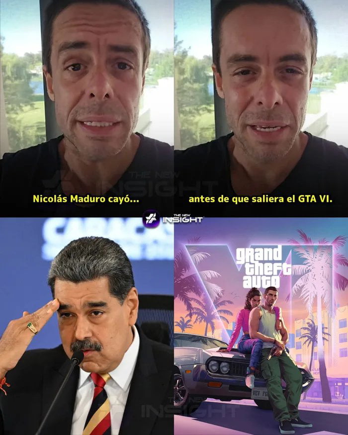 Nicolás Maduro cayó... antes de que saliera el GTA VI.