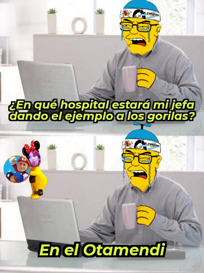 ¿En qué hospital estará mi jefa dando el ejemplo a los gorilas? En el Otamendi