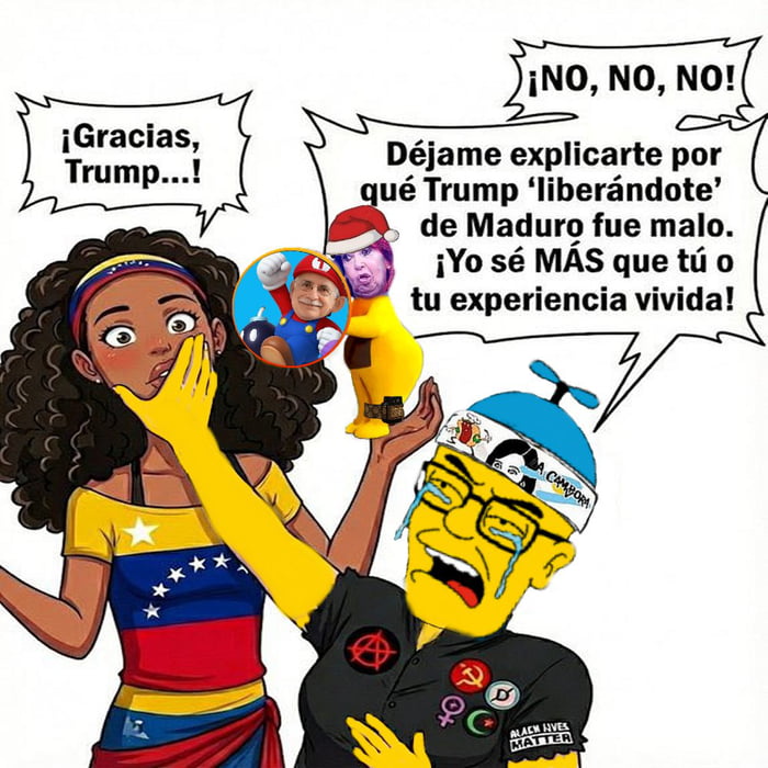 ¡Gracias, Trump...! ¡NO, NO, NO! Déjame explicarte por qué Trump 'liberándote' de Maduro fue malo. ¡Yo sé MÁS que tú o tu experiencia vivida!