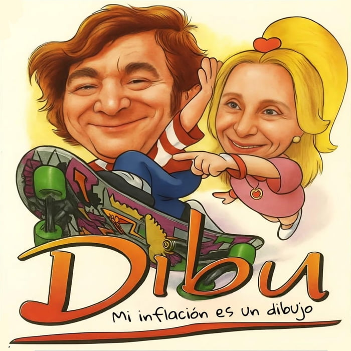 Dibu Mi inflación es un dibujo