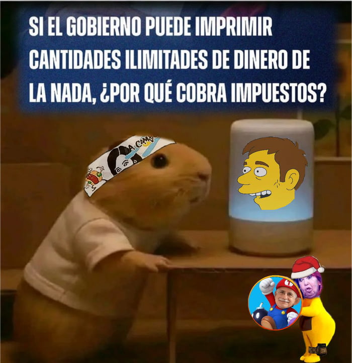 SI EL GOBIERNO PUEDE IMPRIMIR CANTIDADES ILIMITADAS DE DINERO DE LA NADA, ¿POR QUÉ COBRA IMPUESTOS?