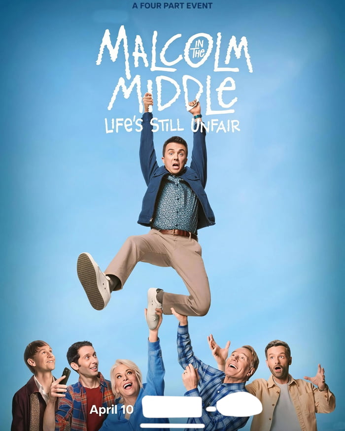 UN EVENTO DE CUATRO PARTES MALCOLM EN EL MEDIO LA VIDA SIGUE SIENDO INJUSTA 10 DE ABRIL