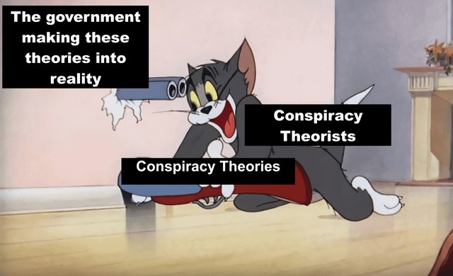 The government making these theories into reality. Conspiracy Theories. Conspiracy Theorists.