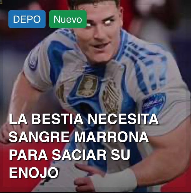 DEPO Nuevo LA BESTIA NECESITA SANGRE MARRONA PARA SACIAR SU ENOJO