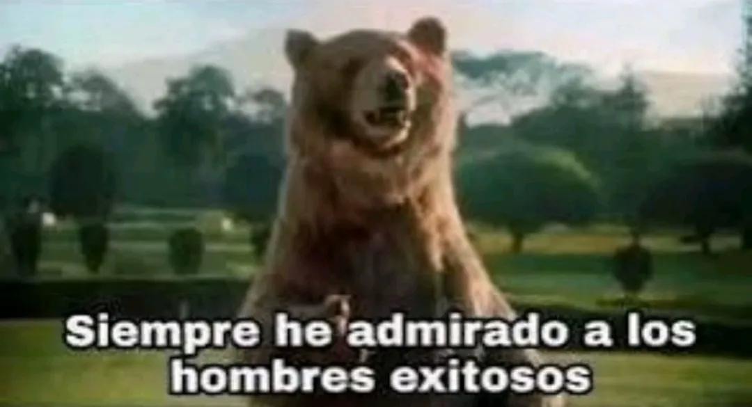 Siempre he admirado a los hombres exitosos