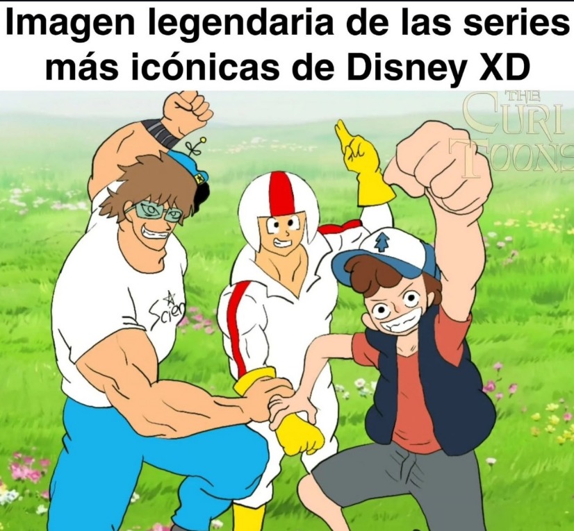 Imagen legendaria de las series más icónicas de Disney XD