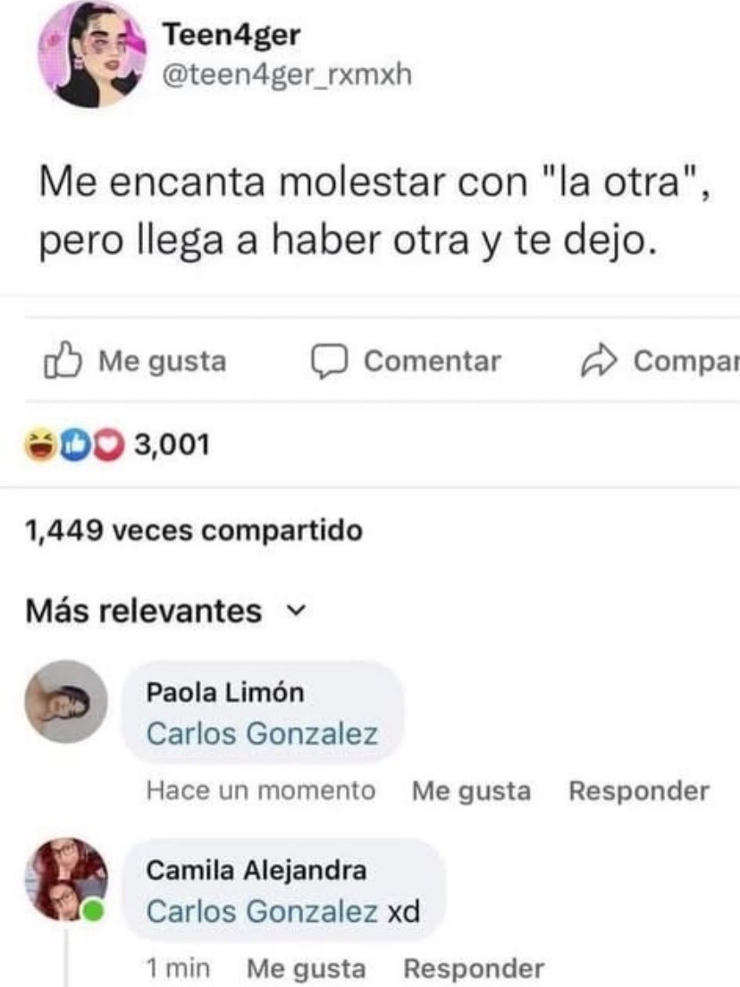 Me encanta molestar con 