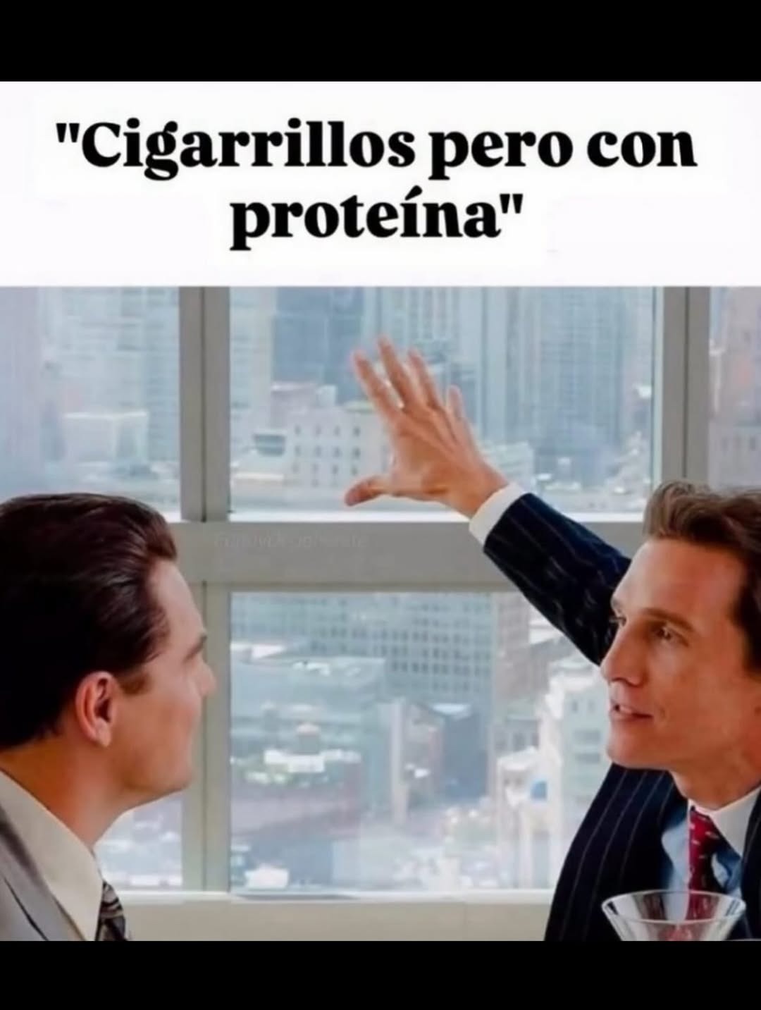 Cigarrillos pero con proteína