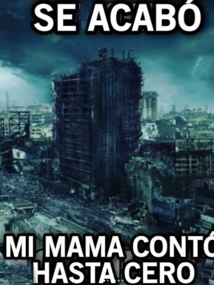 SE ACABÓ MI MAMA CONTÓ HASTA CERO