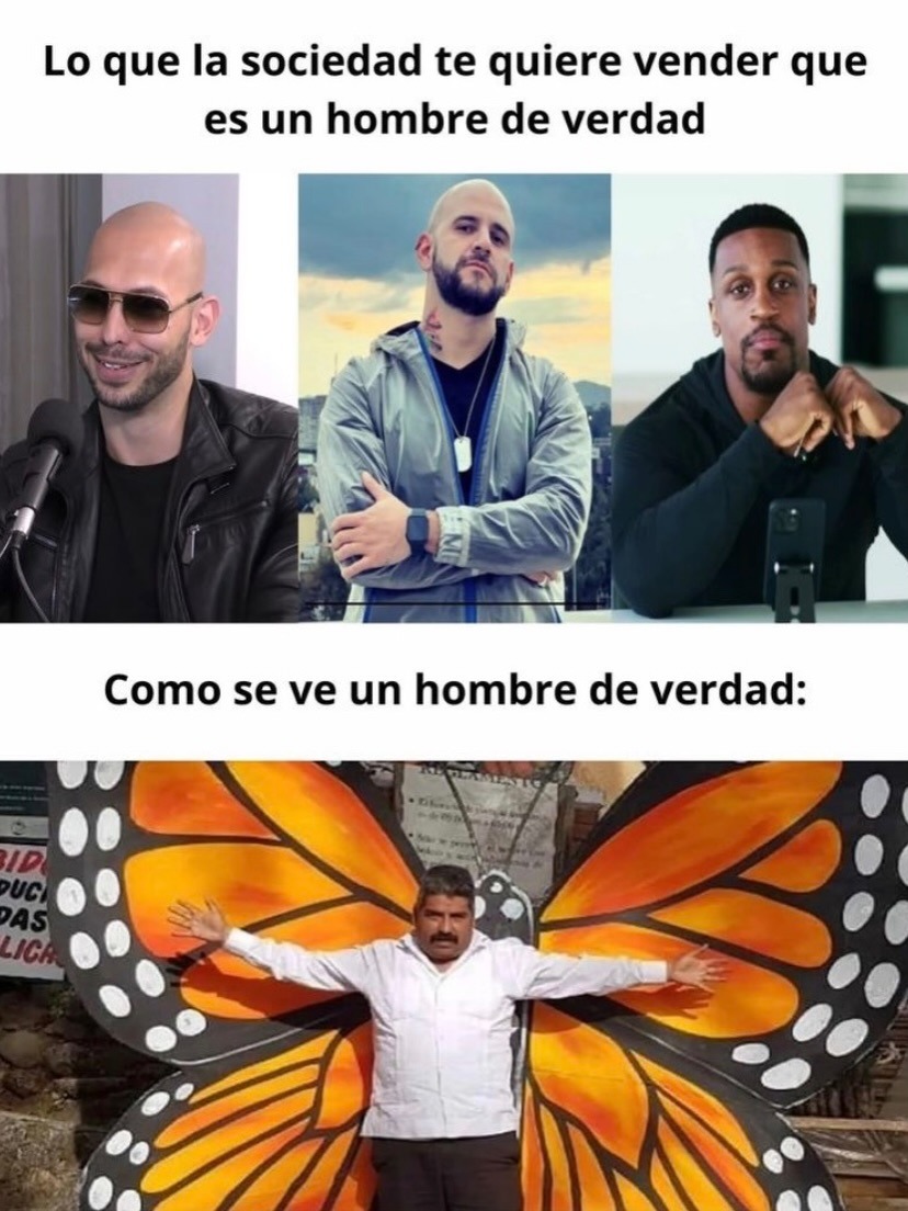 Lo que la sociedad te quiere vender que es un hombre de verdad. Como se ve un hombre de verdad: