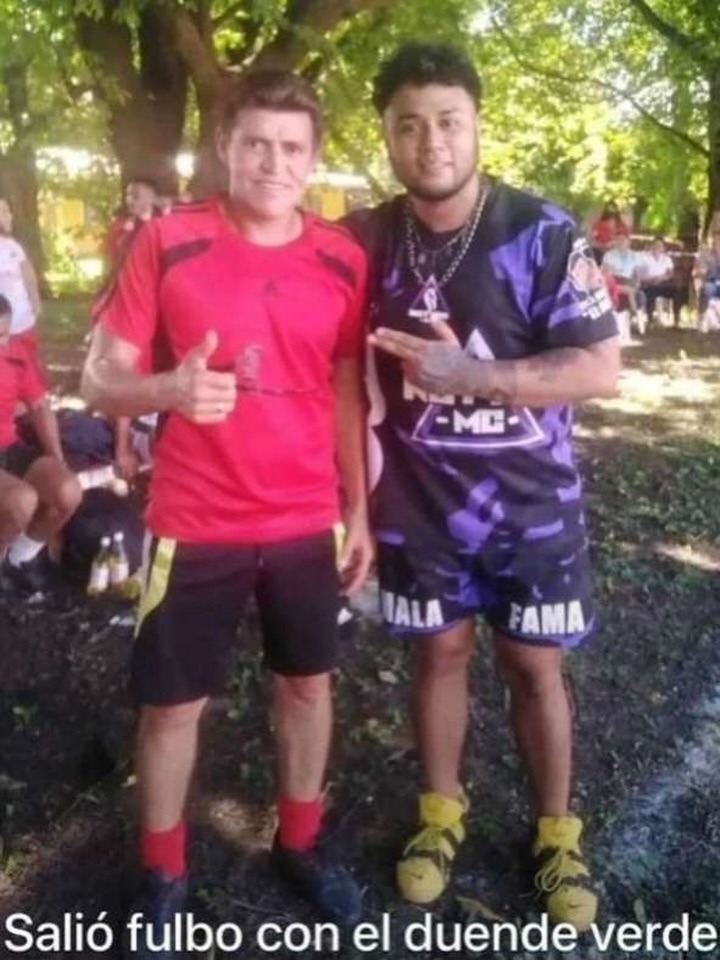 Salió fulbo con el duende verde