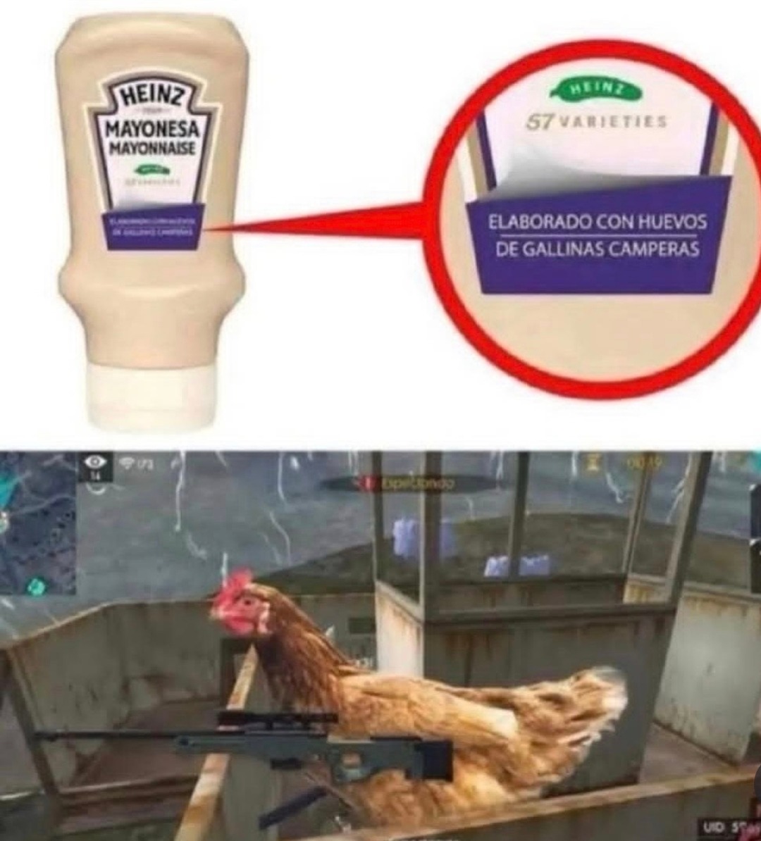 HEINZ MAYONESA MAYONNAISE 57 VARIETIES ELABORADO CON HUEVOS DE GALLINAS CAMPERAS Experiando
