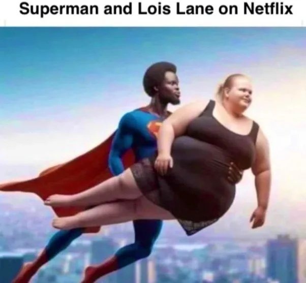 Superman and Lois Lane on Netflix