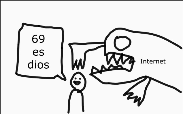 69 es dios Internet