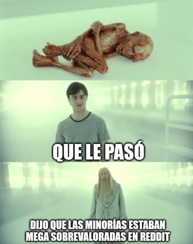 QUE LE PASÓ DIJO QUE LAS MINORÍAS ESTABAN MEGA SOBREVALORADAS EN REDDIT