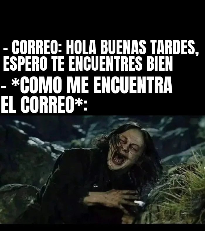 CORREO: HOLA BUENAS TARDES, ESPERO TE ENCUENTRES BIEN. COMO ME ENCUENTRA EL CORREO: