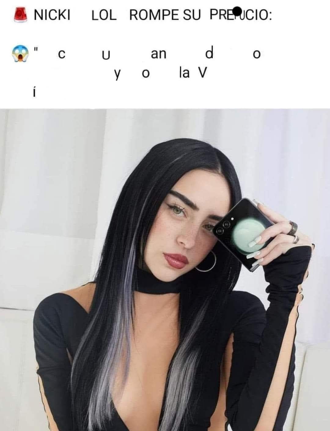NICKI LOL ROMPE SU PREJUICIO: 😱 c U an d y o la V i