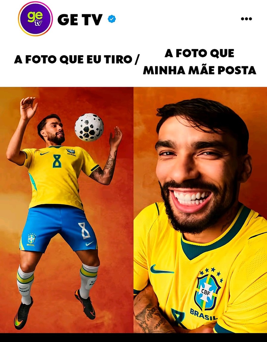 A FOTO QUE EU TIRO / A FOTO QUE MINHA MÃE POSTA