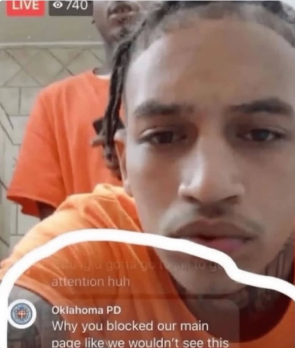 LIVE 740 being u gotta get attention huh Oklahoma PD Why you blocked our main page like we wouldn't see this