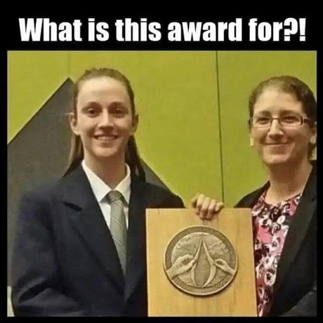 What is this award for?!