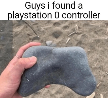 Guys i found a playstation 0 controller