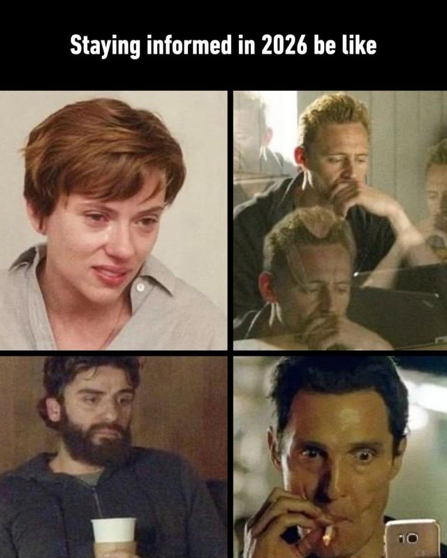 Staying informed in 2026 be like