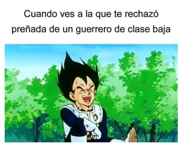 Cuando ves a la que te rechazó preñada de un guerrero de clase baja