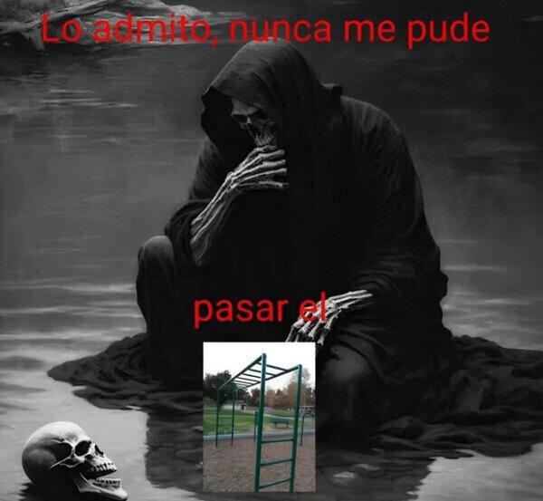 Lo admito, nunca me pude pasar el pasamanos.