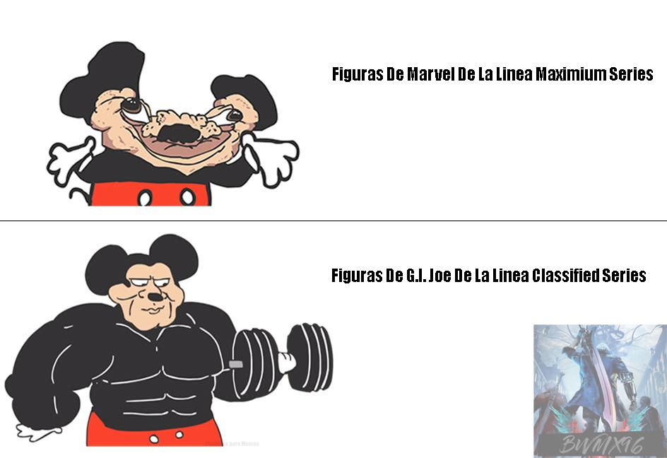 Figuras De Marvel De La Linea Maximum Series. Figuras De G.I. Joe De La Linea Classified Series.