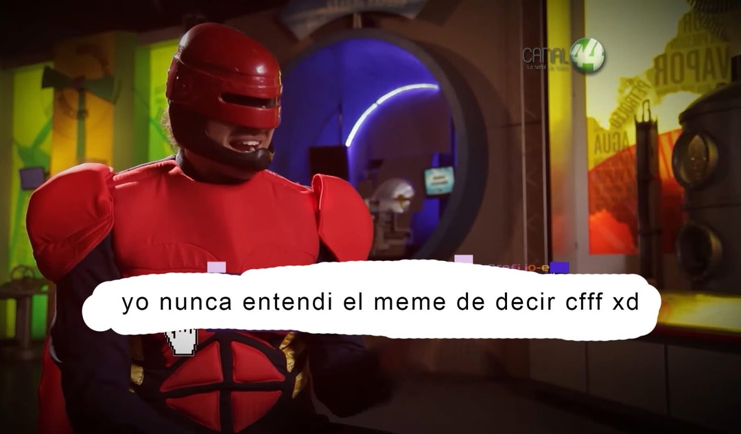yo nunca entendi el meme de decir cfff xd
