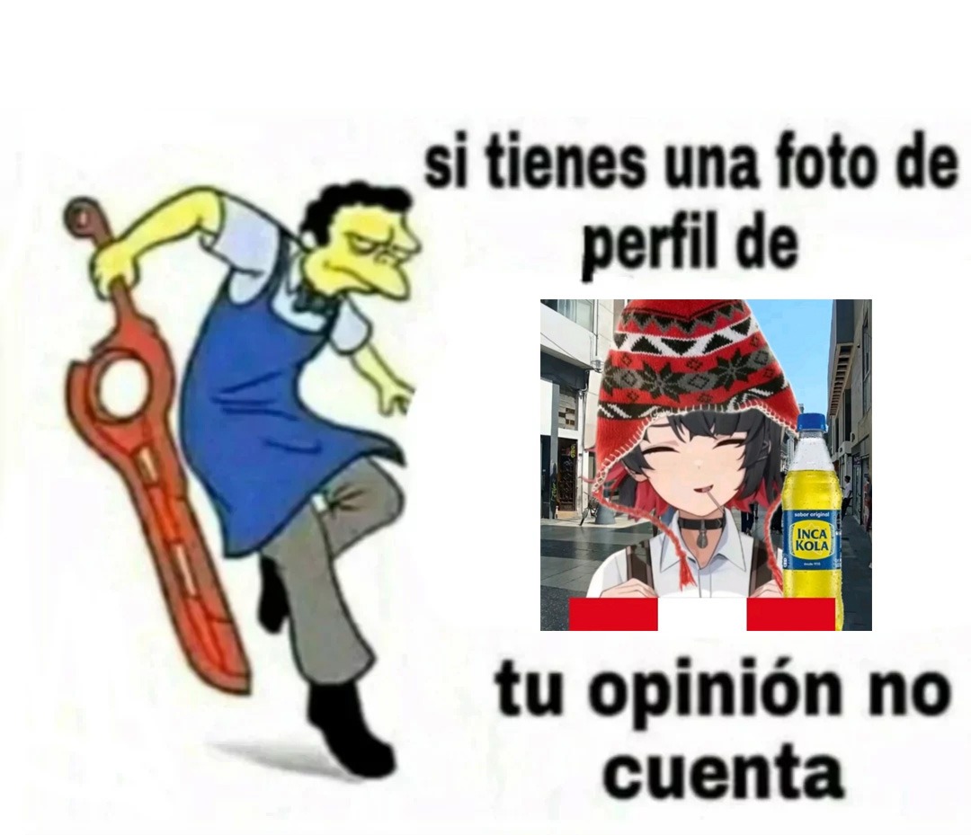 si tienes una foto de perfil de tu opinión no cuenta