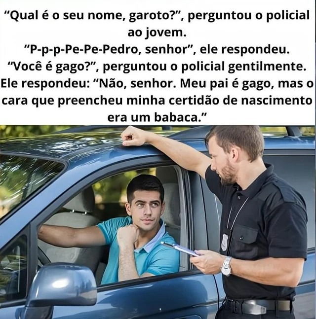 Qual é o seu nome, garoto?