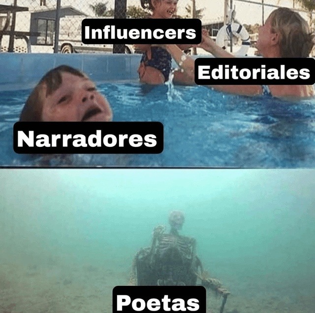 Influencers, Editoriales, Narradores, Poetas