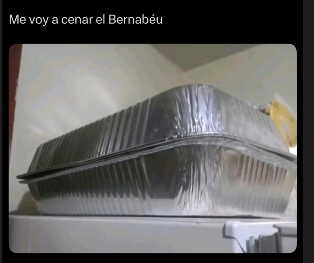 Me voy a cenar el Bernabéu