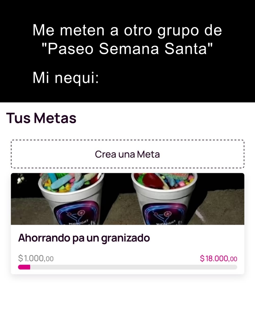 Me meten a otro grupo de 