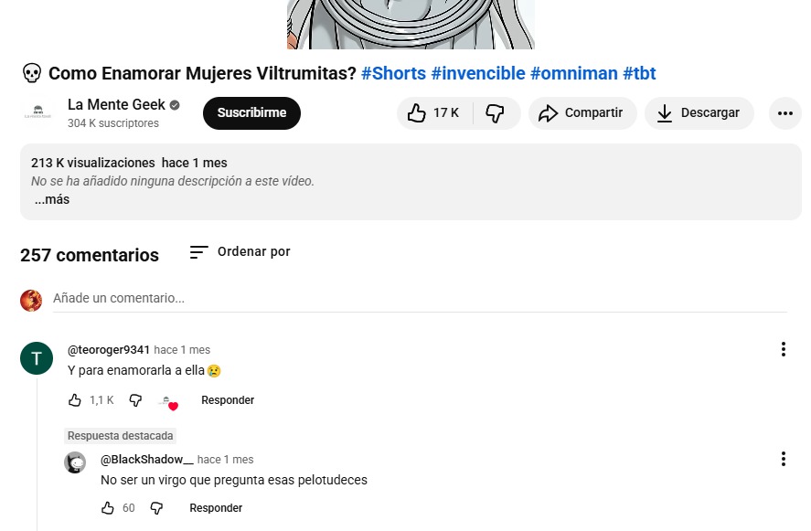 Como Enamorar Mujeres Viltrumitas? Y para enamorarla a ella 🥺 No ser un virgo que pregunta esas pelotudeces