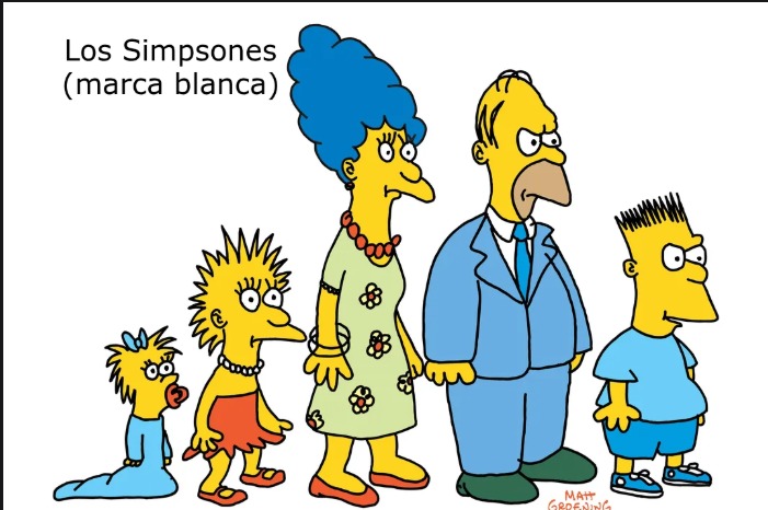 Los Simpsons (marca blanca) Matt Groening