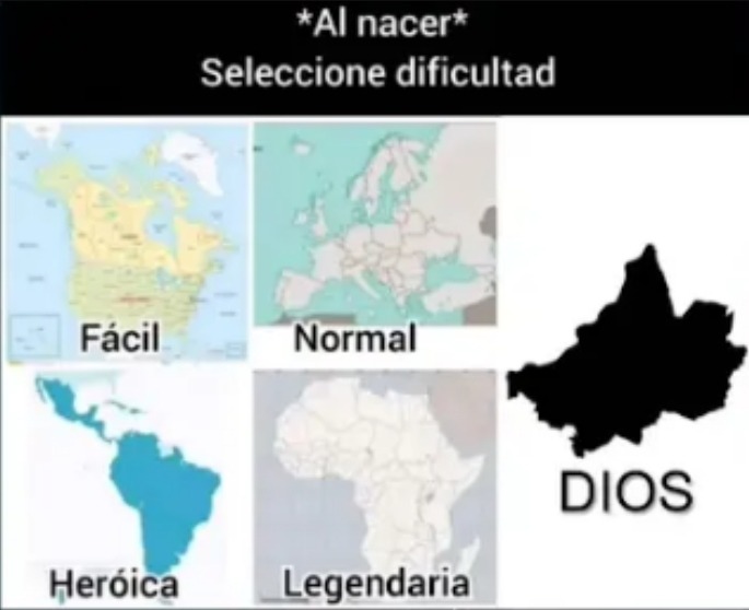 Al nacer Seleccione dificultad Fácil Normal Heroica Legendaria DIOS
