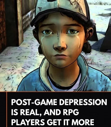 POST-GAME DEPRESSION IS REAL, AND RPG PLAYERS GET IT MORE