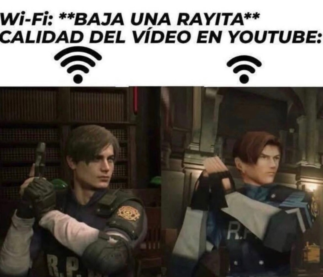 Wi-Fi: **BAJA UNA RAYITA** CALIDAD DEL VÍDEO EN YOUTUBE: