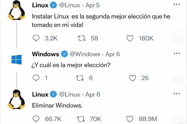 Instalar Linux es la segunda mejor elección que he tomado en mi vida! ¿Y cuál es la mejor elección? Eliminar Windows.
