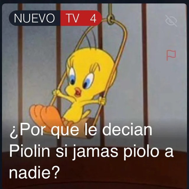 NUEVO TV 4 ¿Por qué le decían Piolín si jamás pioló a nadie?