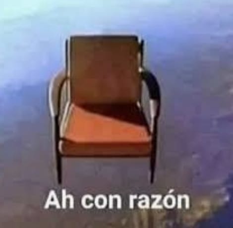 Ah con razón