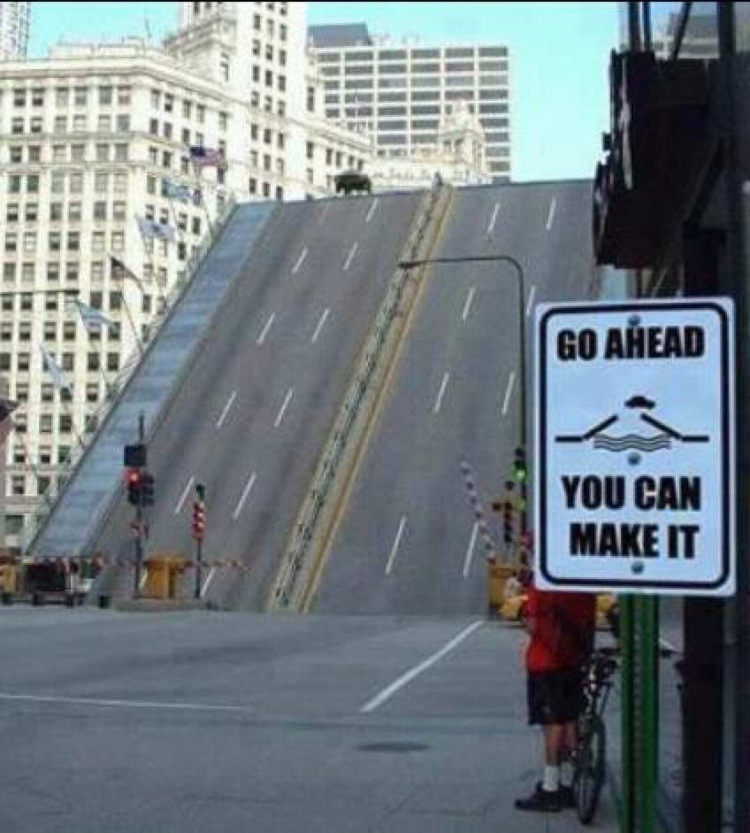 GO AHEAD YOU CAN MAKE IT